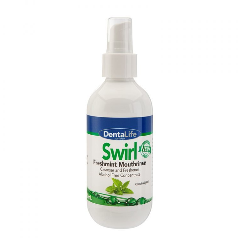 swirl freshmint mouthwash