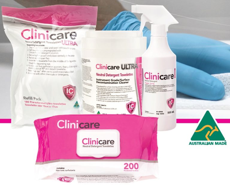 CLINICARE NEUTRAL DETERGENT ULTRA WIPES TOWELETTES