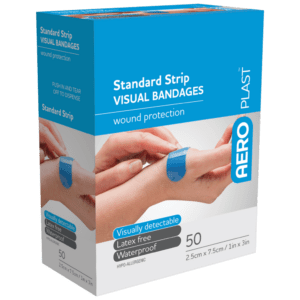 Visual Blue Band Aid Bandage