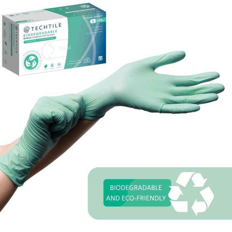 BIODEGRADABLE NITRILE GLOVES